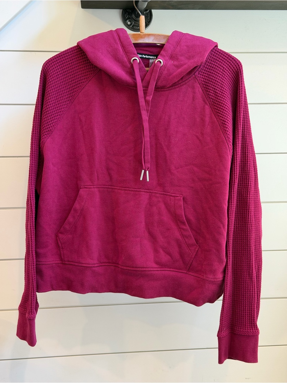 Calvin Klein Performance Women's XL Pink Hoodie w/ Pockets